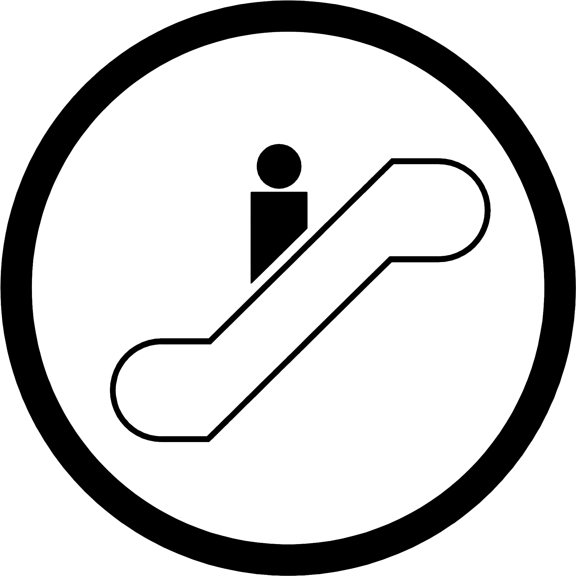 Home Lift - Compressed Gas Whmis Symbol (2000x2000)