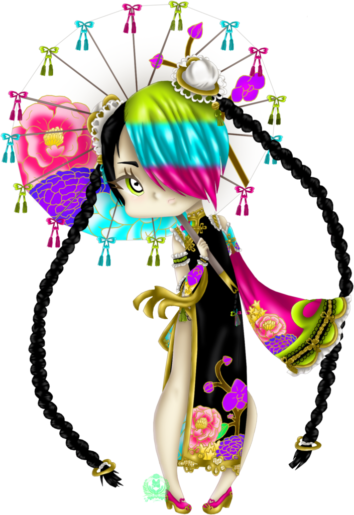 Little Lotus Flower By Shironekoz - Illustration (746x1071)