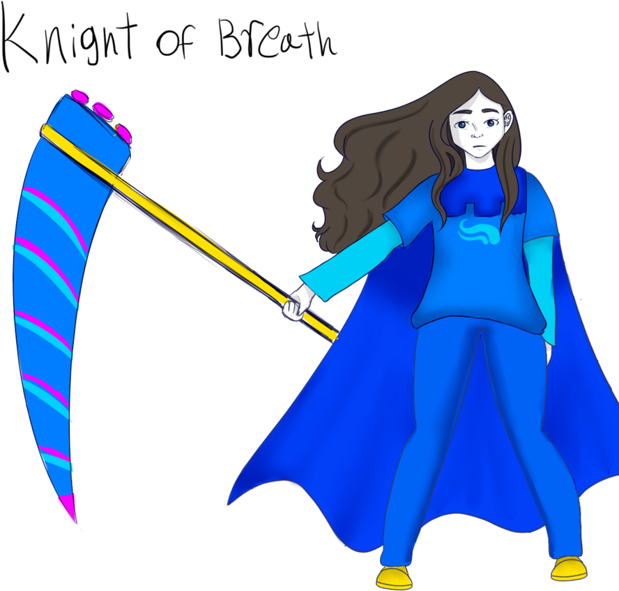 Knight Of Breath By Sleepy-dandelion - Cape (916x873)