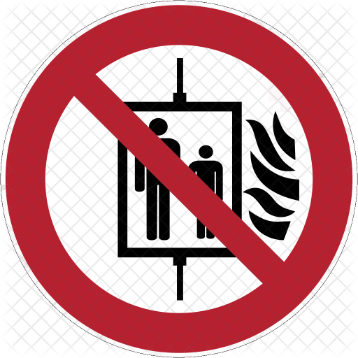 Prohibition Icon - Consigne De Securite De L Incendie (512x512)