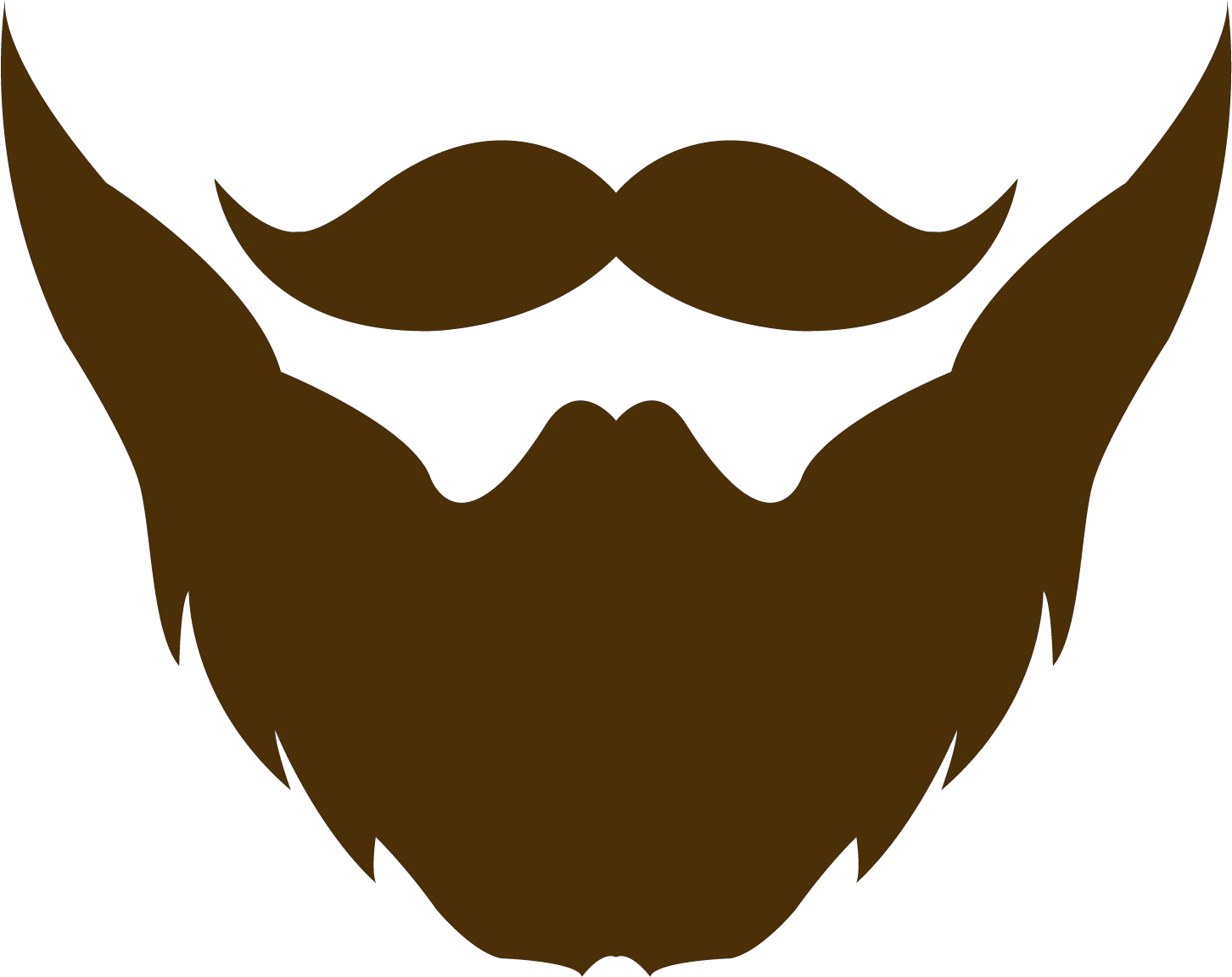 How To Grow And Maintain A Manly Beard - Beard Clipart Png (1500x1500)