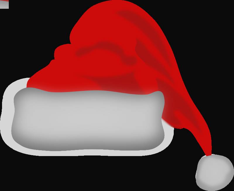 Santa Beard No Background Clipart Santa Claus Without - Clip Art (800x656)
