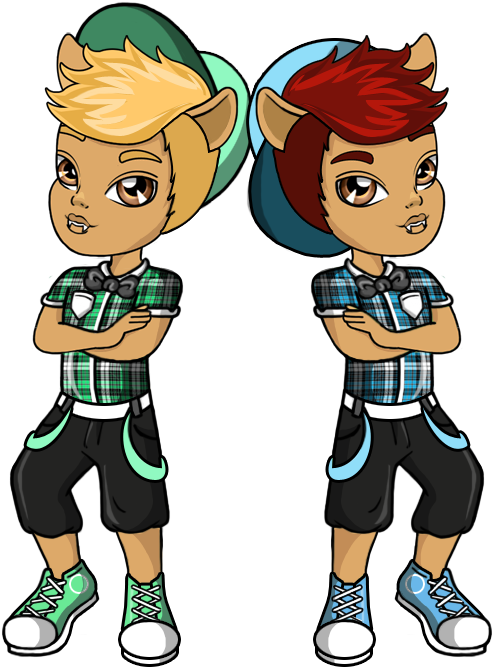 Chase And Faolan Fenrir By Teddy-beard - Beard (580x680)