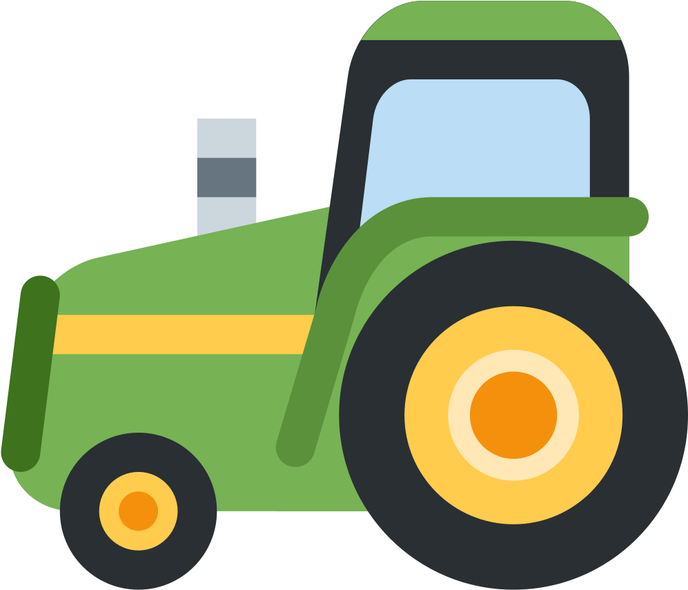 File - Twemoji2 1f69c - Svg - Emoji De Trator (1024x1024)