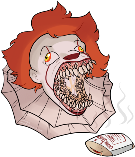 Tongue Clipart Transparent Tumblr - Hot Pocket Drawing (500x539)