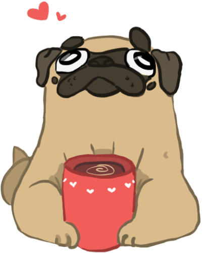 Puggles The Pug - Pug Png (500x575)