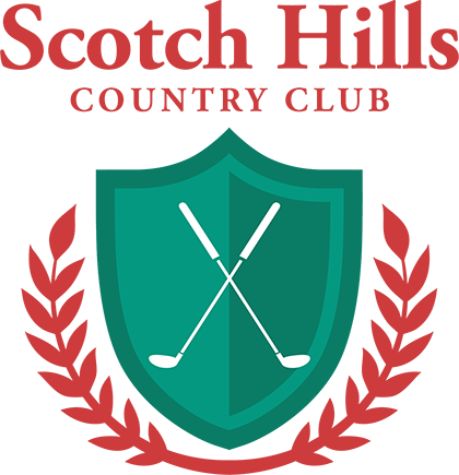 Scotch Hills Golf Course - Ramo De Oliveira Azul Png (420x435)