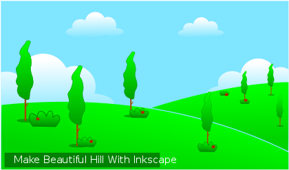 Free Beautiful Hill - Illustration (800x566)