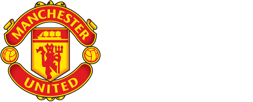 Fuelling Manchester United Since - Logo Dream League Menchester United (966x395)