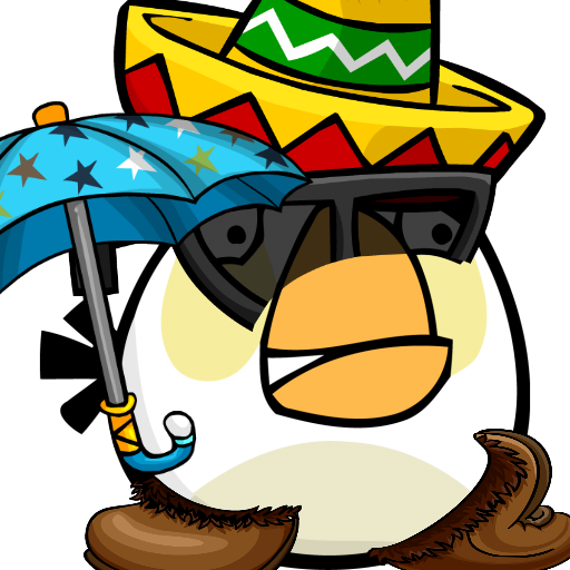 Thumbnail For Version As Of - Angry Birds White Bird (512x512)