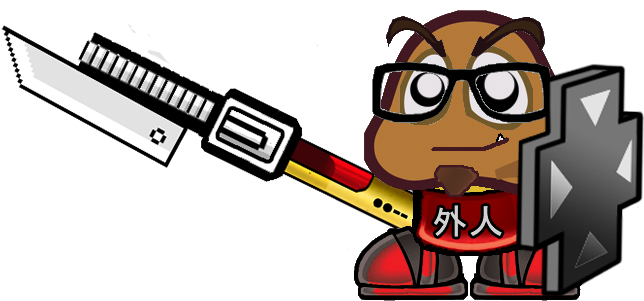 Gg With Pixel Cutter Gunlance By Gaijingoombah - Cops Can't Read (672x384)