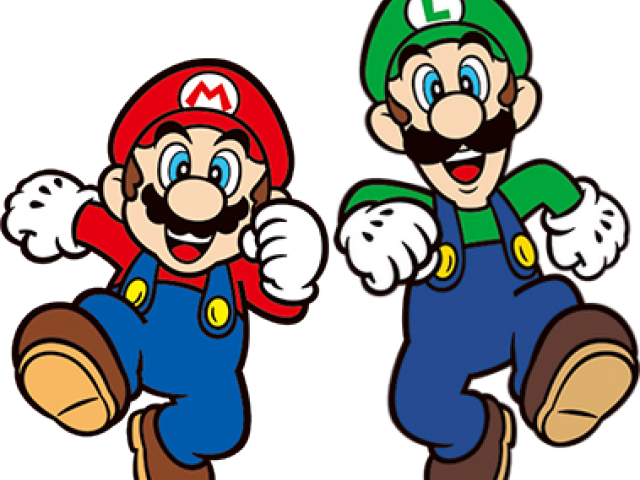 Luigi Clipart Pixel - Super Mario Bros 2d (640x480)