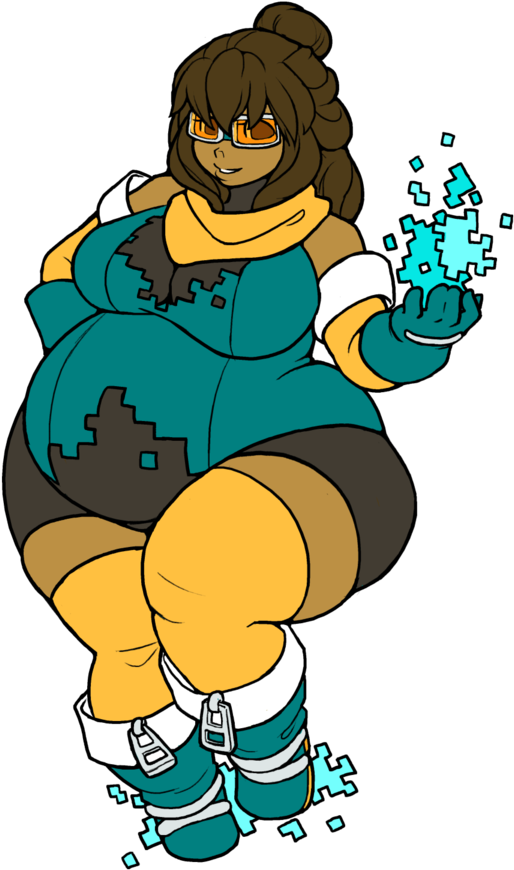 Pixel By Morningpanda Commission - Cartoon (900x900)