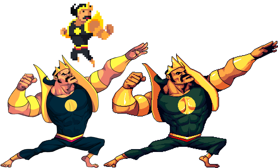 Pixel Superheroes Wannabe - Pixel Superheroes Characters (1024x768)