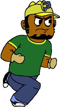 Pixel Russell Run Cycle By Ultraed12 - Pixel Running Person Gif Transparent (500x500)