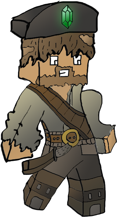 Minecraft Drawing Hideaway Farm - Cartoon (768x1024)