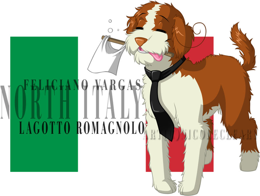Nitaly By Snickerdoots - Dog Hetalia (1013x788)