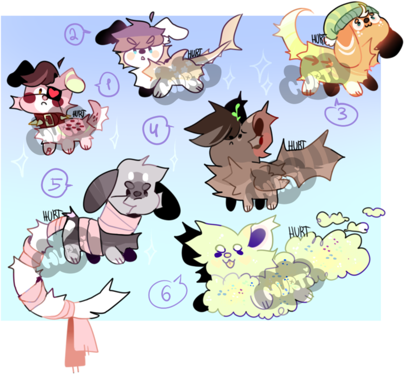 Cats And Dogs Adopts [closed] By Hurtiii - Cartoon (941x849)