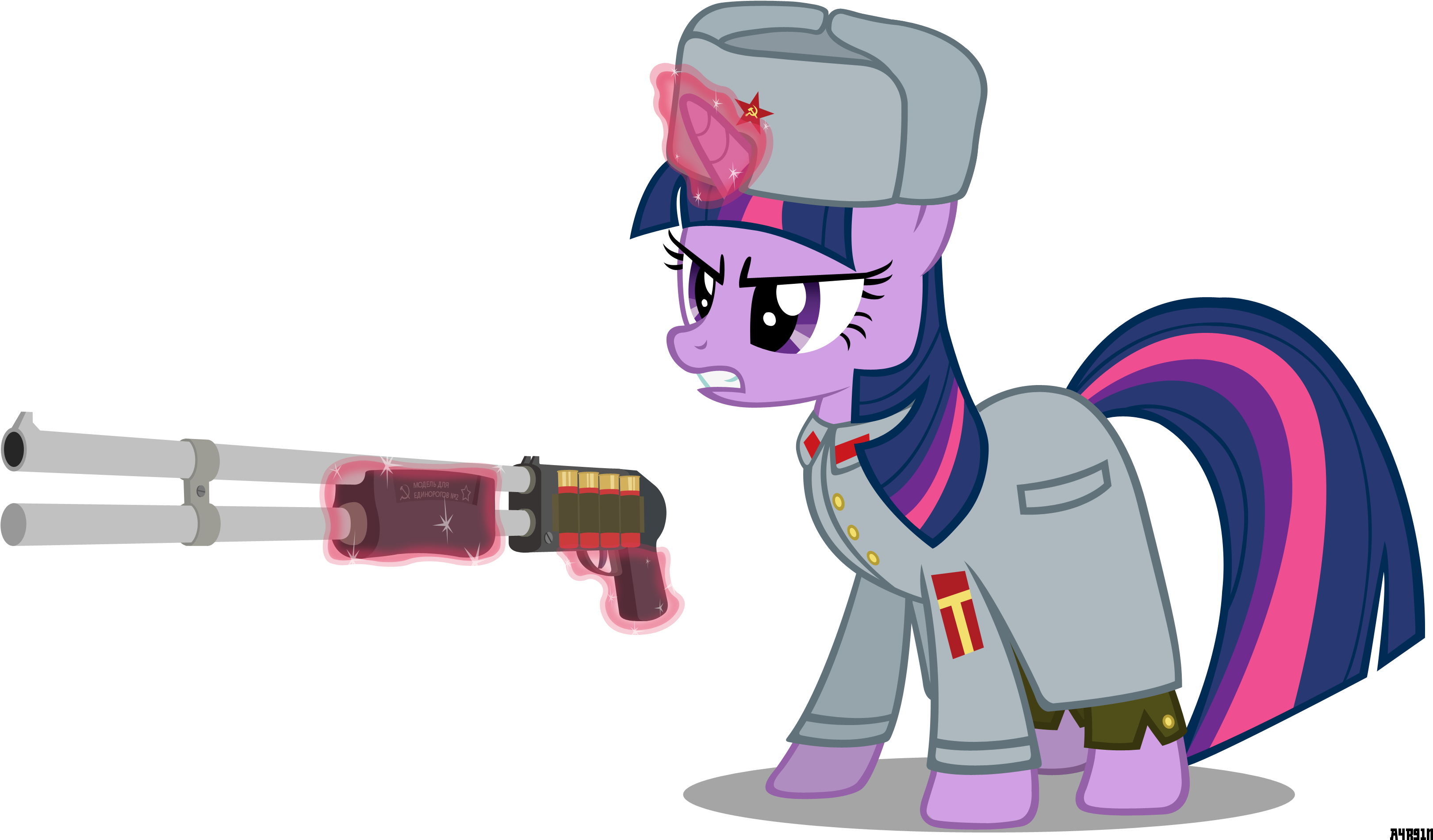 [ra Soviet] Starshina Twilight Sparkle By A4r91n - Little Pony Friendship Is Magic (3300x1997)
