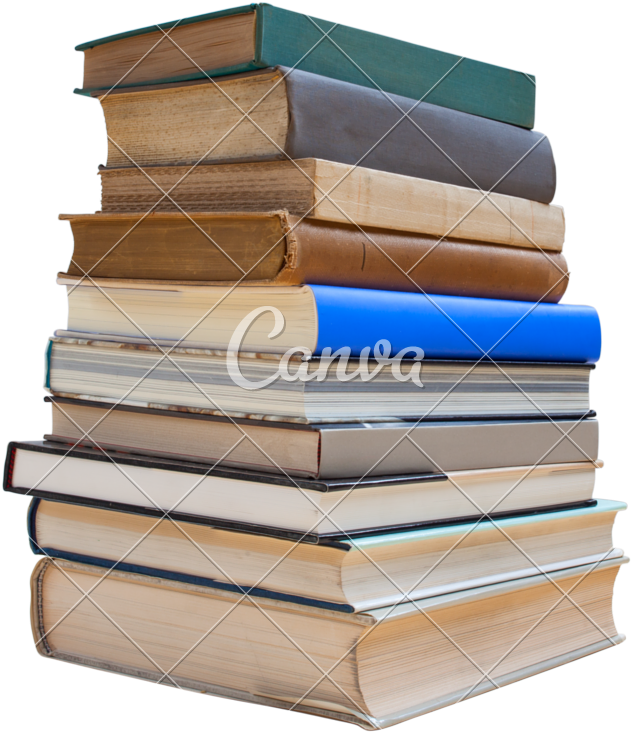 Pile Of Books - Book (739x800)