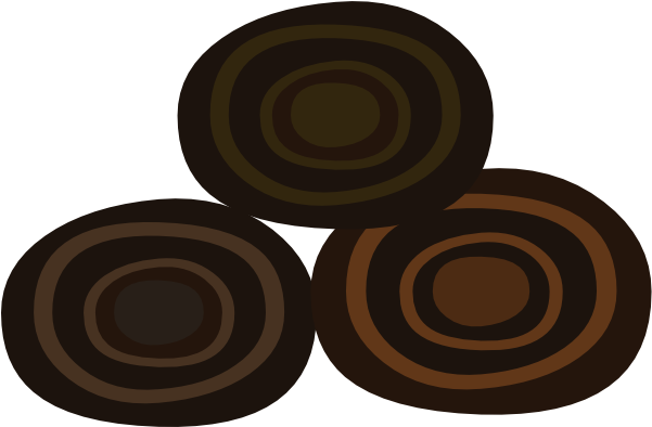 How To Set Use Firebog Log Pile Svg Vector - Clip Art (601x394)