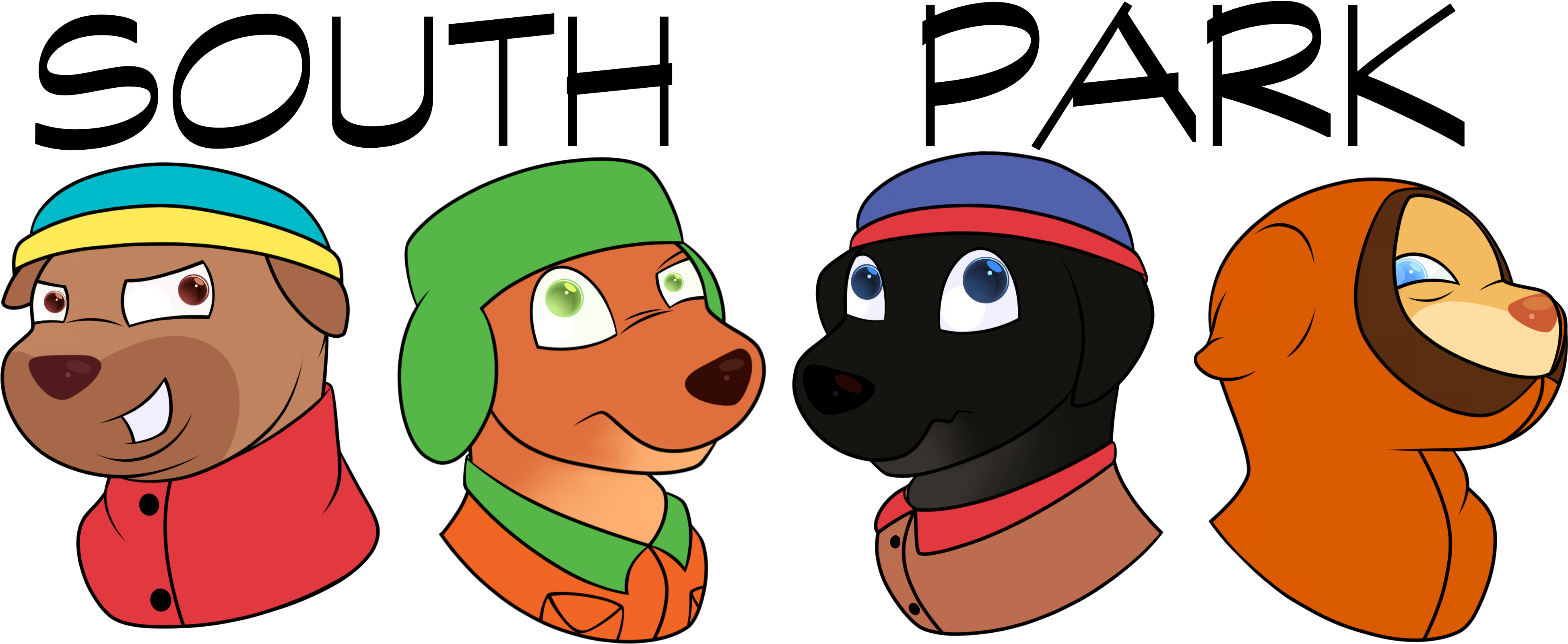 South Park Dogs - South Park Characters Are Dogs (4000x1695)