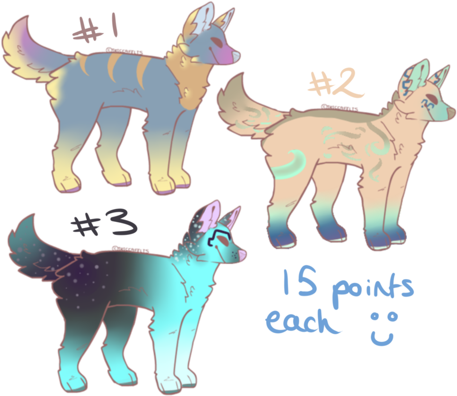 Scootchy Dogs Batch 4 By Literalilli - Norwegian Lundehund (969x825)