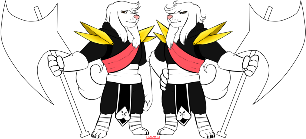Dog Marriage By Pc-doodle - Monofell Doggo (1024x462)