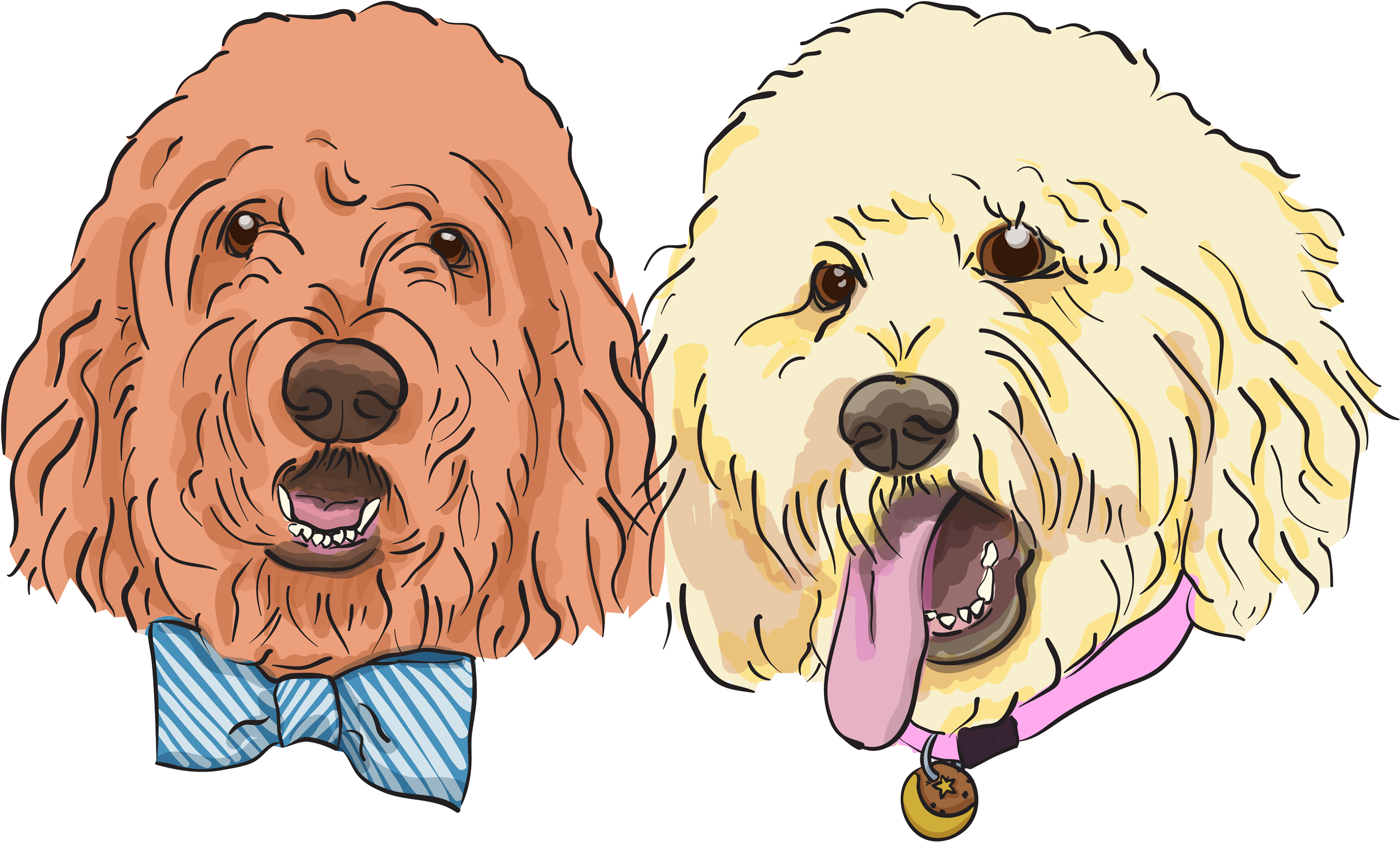 If You're Interested In Commissioning An Illustration, - Labradoodle (3840x3840)