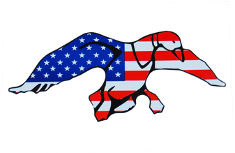 Duck Commander Logo Vector And Clip Art Inspiration - Ducks Unlimited American Flag (386x366)