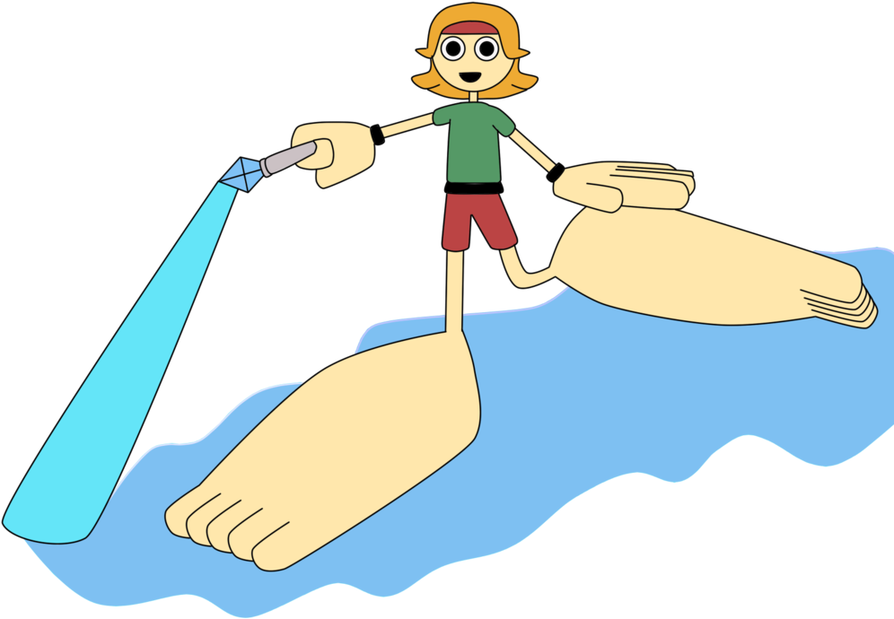 Breaktargets 1 0 Ittle Dew - Huge Feet Deviantart (1024x728)