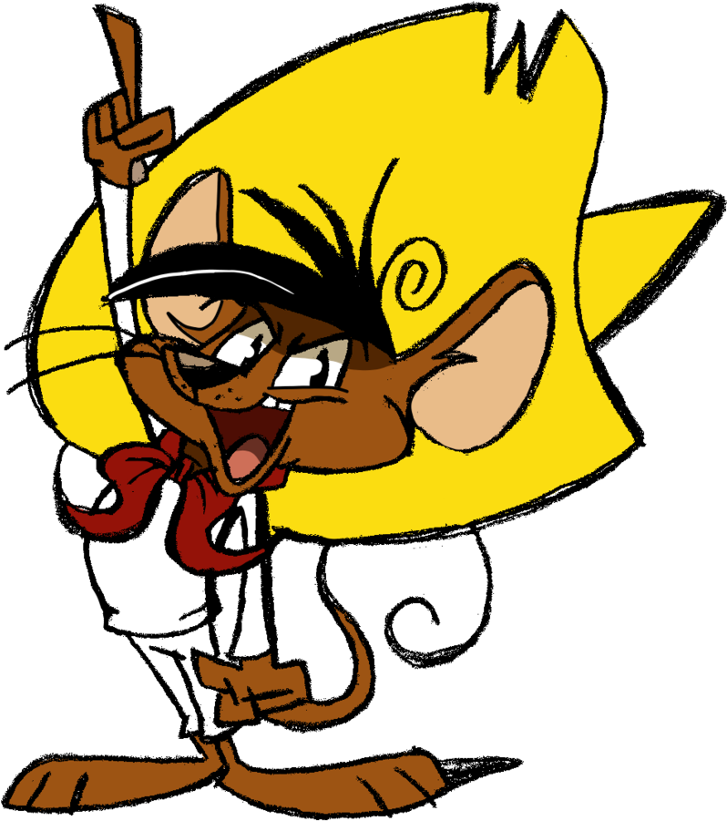 Speedy Gonzales By Eeyorbstudios - Speedy Gonzales Deviantart (841x949)