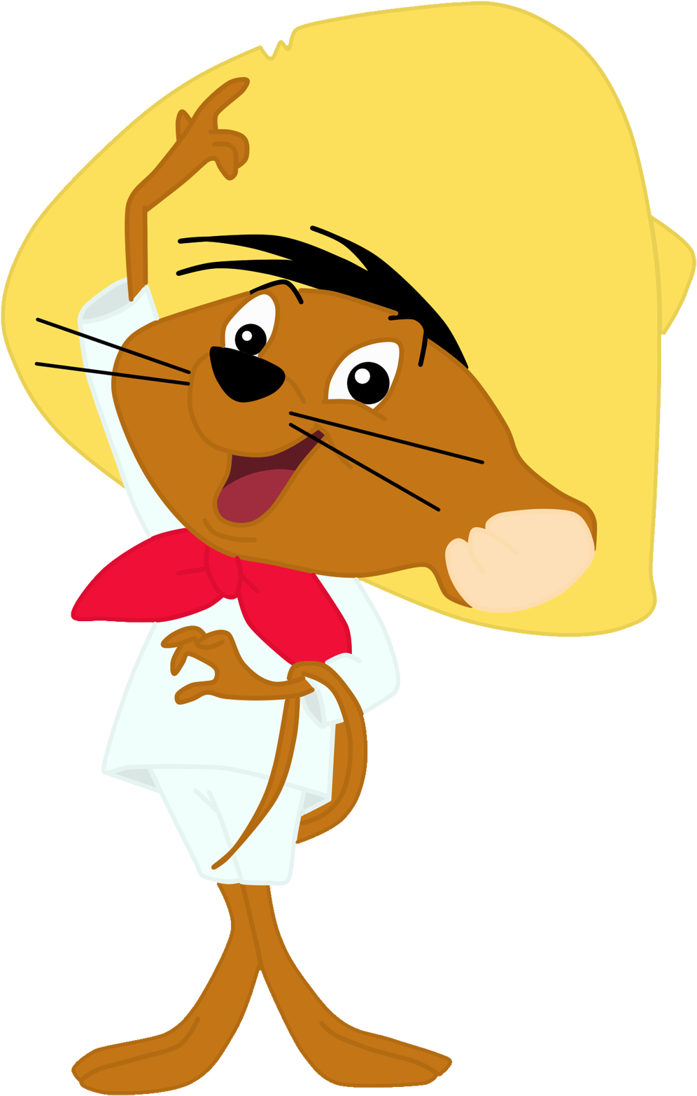 Speedy Gonzales Sylvester Jr - Speedy Gonzales Png (1381x1600)