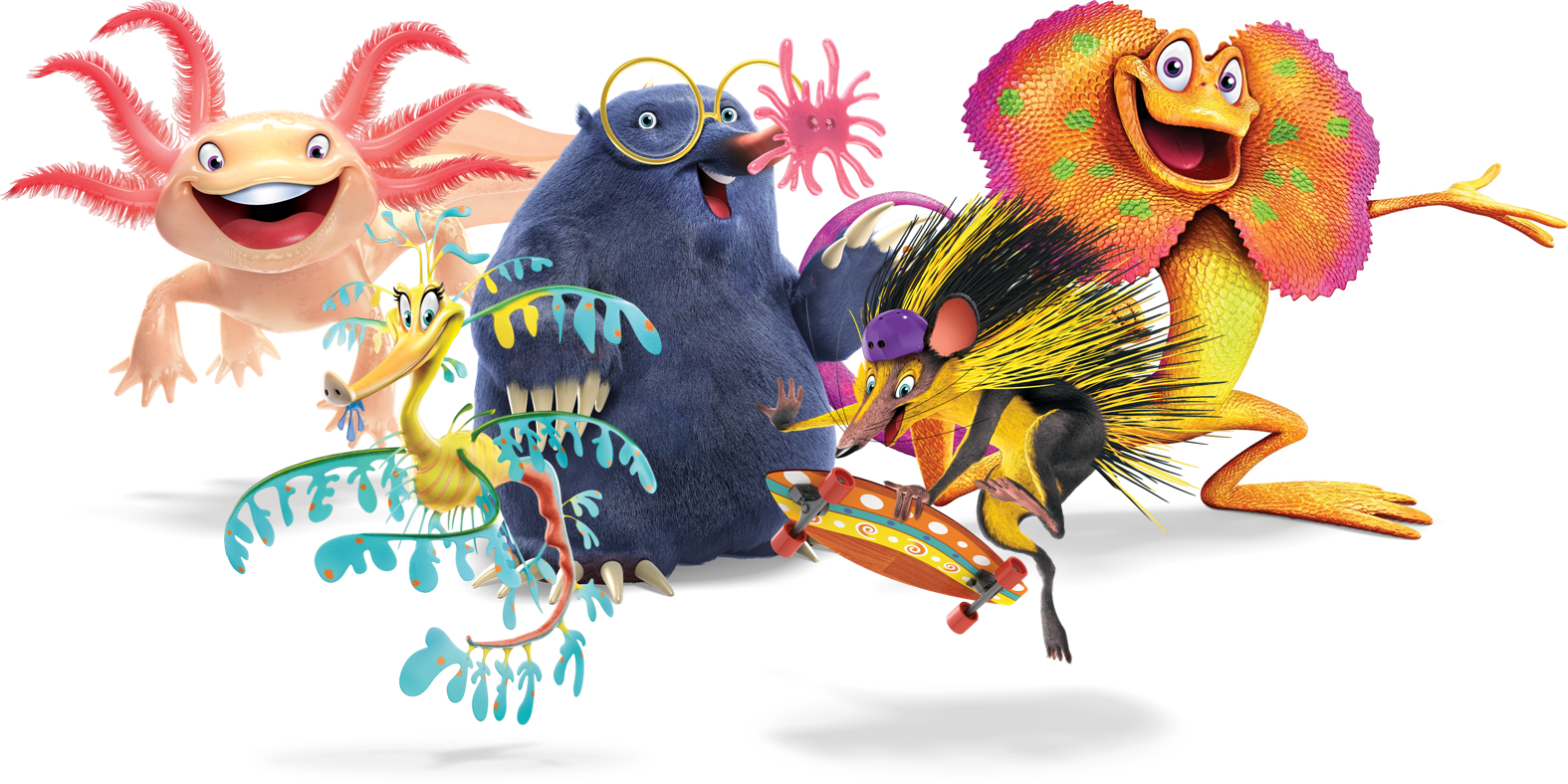 Weird Animals Clipart - Bible Point Posters, 43" X 22" - 6 Count (1575x788)