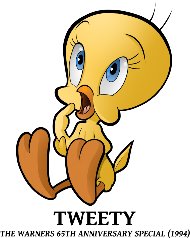 Tweety By Boscoloandrea - Merrie Melodies (824x970)