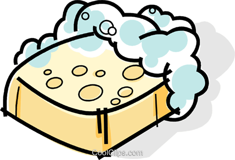 Bar Of Soap Royalty Free Vector Clip Art Illustration - Bar Of Soap Clip Art (480x328)