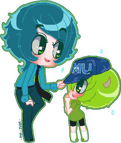 Always Believe In Yourself By Dia-tloa On Deviantart - Monsters University Dia Tloa (469x518)