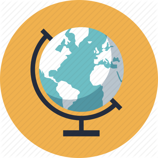 Education Clipart School Item - Map Animated Gif (512x512)