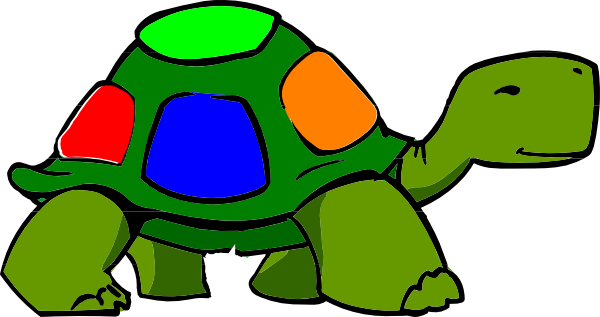 Turtle Clip Art At Clker - Turtle Animated (600x317)