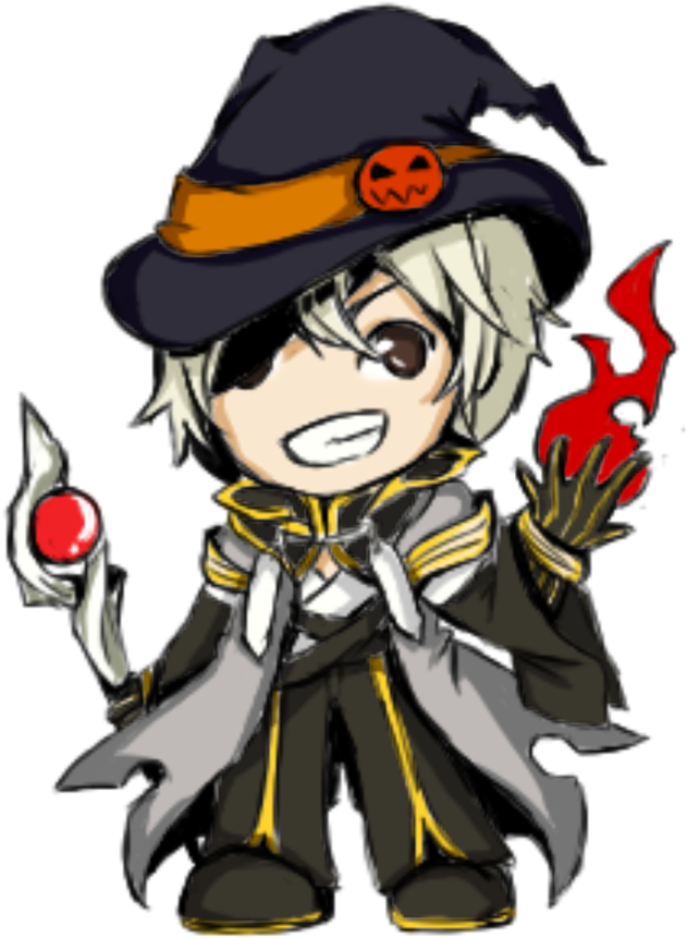 [animated] Ragnarok Warlock - Cartoon (894x894)