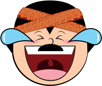 Funny Man Cartoon Face Messages Sticker-4 - Funny Man Cartoon Face Messages Sticker-4 (470x404)