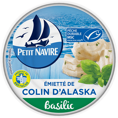 Émietté De Colin D'alaska Basilic - Petit Navire (449x449)