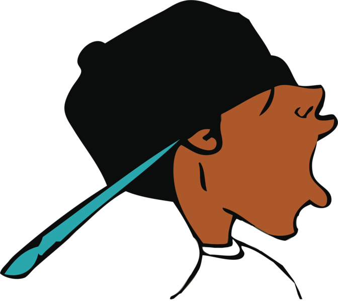 Share This Image - Cool Black Kid Cartoon (672x600)