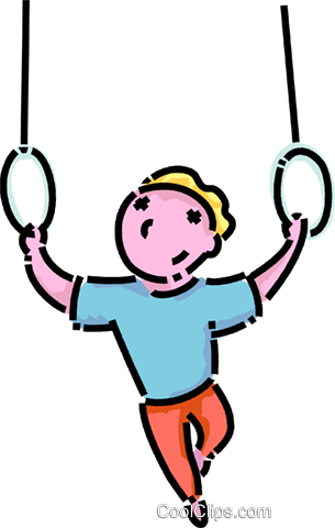 Boy And The Rings Royalty Free Vector Clip Art Illustration - Boy And The Rings Royalty Free Vector Clip Art Illustration (305x480)