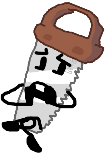 Bad Saw Drawing - Drawing (351x508)