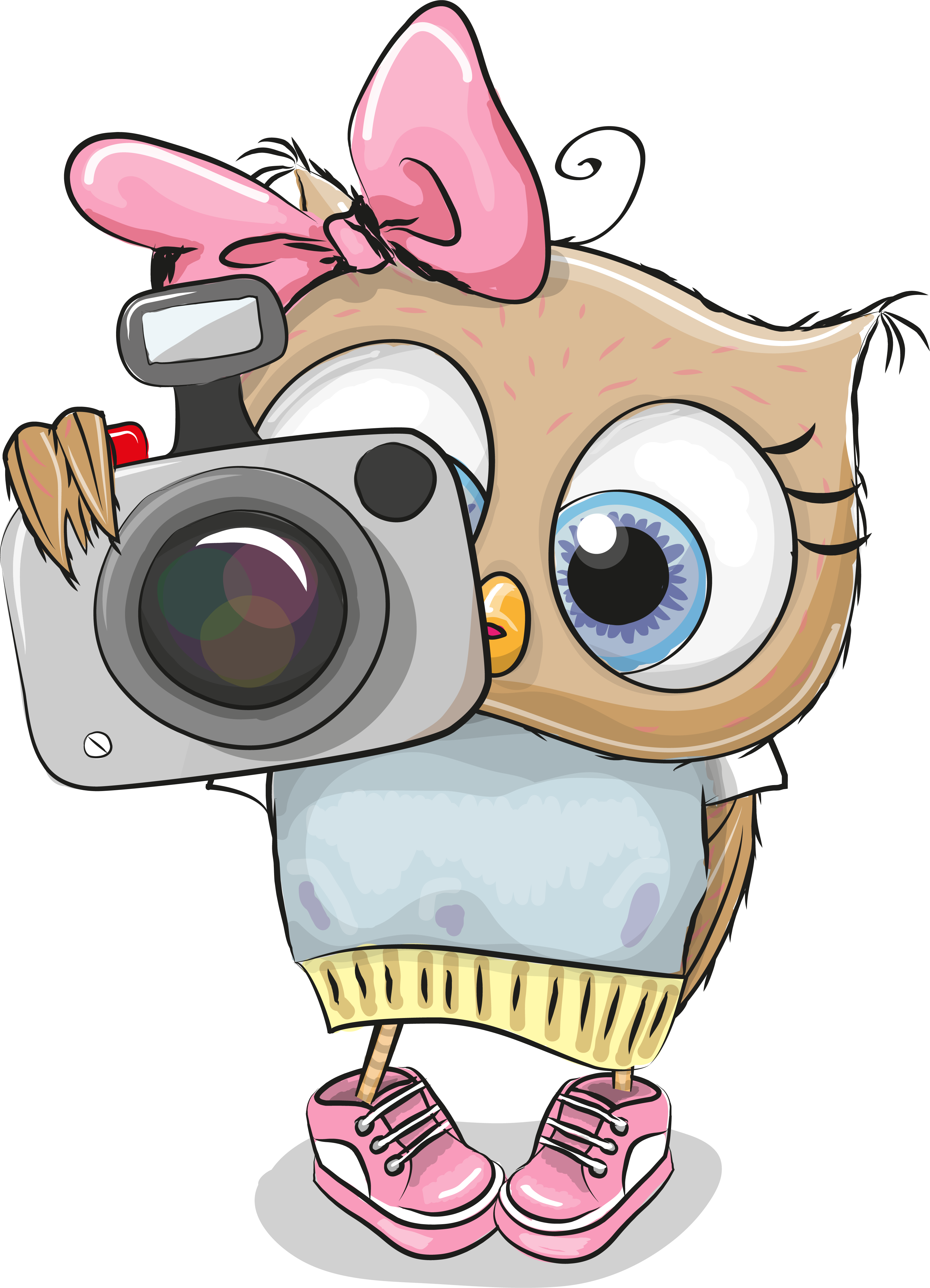 Cartoon Owls, Owl Art, Baby Drawing, Free Printable, - Happy Birthday Book [book] (3437x4761)