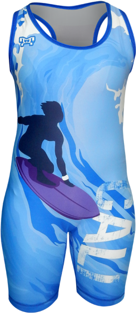 Myhouse Women's Cali Surf Singlet - Wrestling Singlet (650x650)
