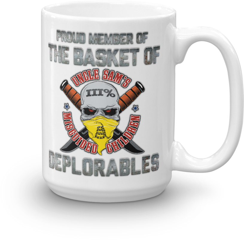 Proud Deplorable Coffee Mug - Coffee Cup (1000x1000)