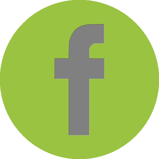 Gray Facebook Logo With Green Background - Minnesota (512x512)