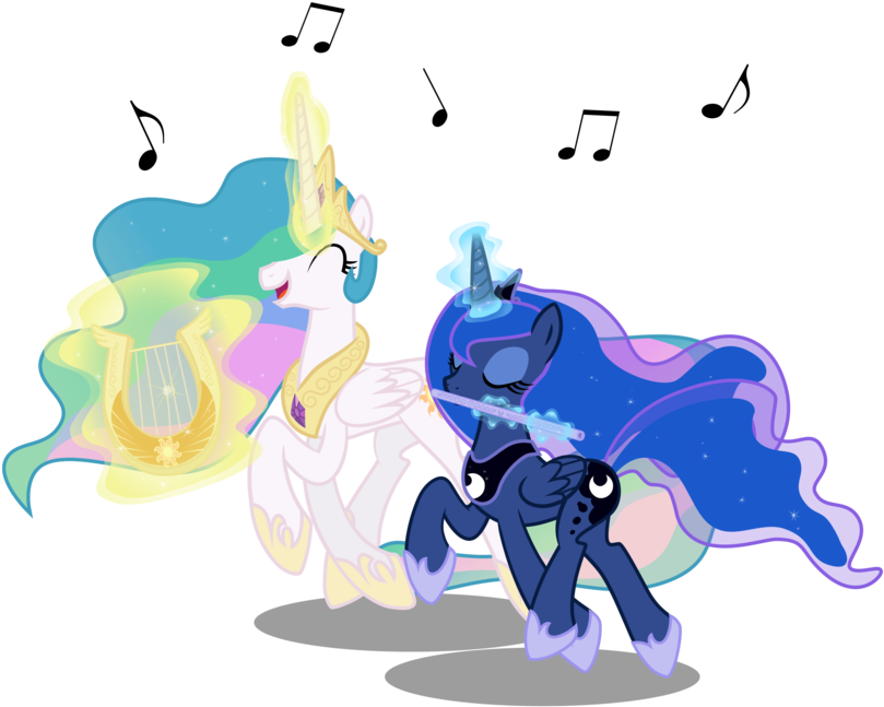 Princess Celestia Twilight Sparkle Rarity Princess - My Little Pony Two Sisters (1024x748)